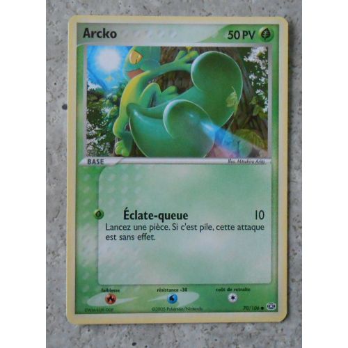 Arcko 70/106 Set Ex Emeraude Fr