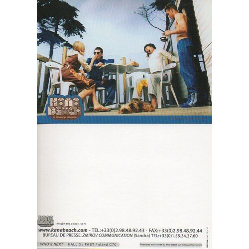 Carte Postale Kana Beach Camping