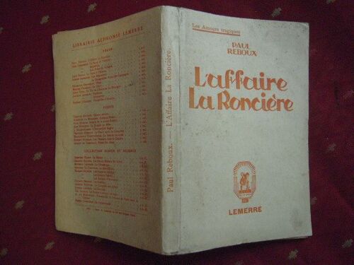 L'affaire La Roncière - Dédicace De Paul Reboux
