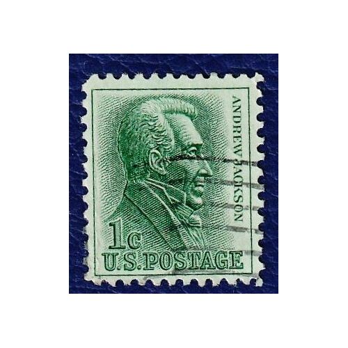 7 Timbres Des Usa De 1963 À 1968 "Les Présidents"