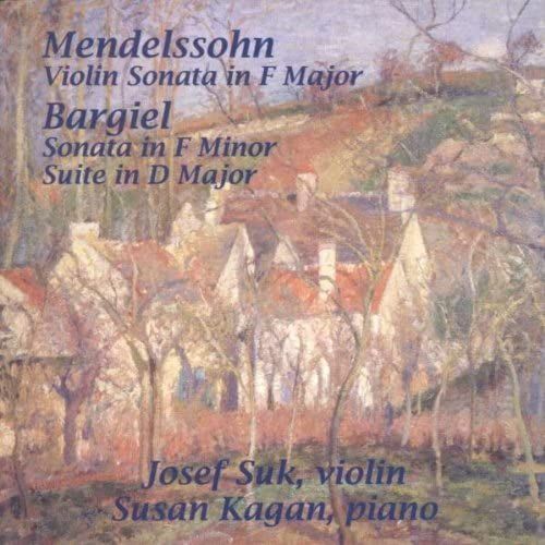 Bargiel/Mendelssohn;Violin Son
