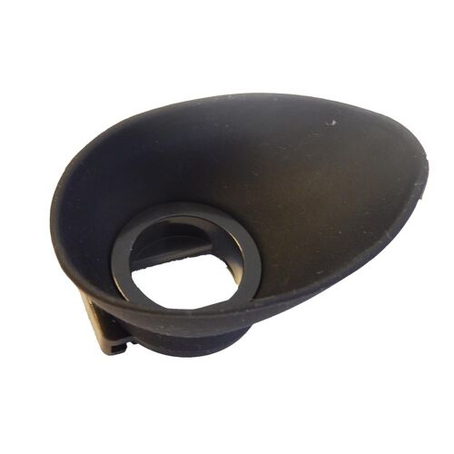 vhbw Oeilleton pour viseur compatible avec Canon EOS Rebel XTI appareil photo reflex DSLR oculaire - Noir, forme ovale