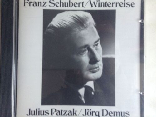 Julius Patzak Franz Schubert / Winterreise Cd Import