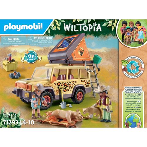 Playmobil Wiltopia 71293 - Explorateurs avec véhicule tout terrain