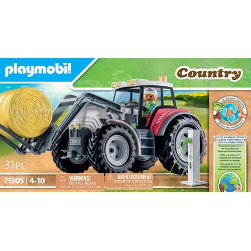 Playmobil Country 71305 - Grand tracteur électrique