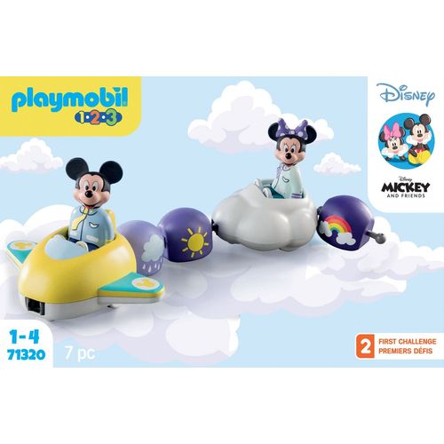 Playmobil 123 71320 - Disney Train des nuages de Mickey et Minnie
