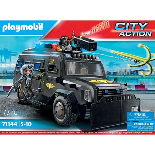 Playmobil City Action 71144 - Véhicule D'intervention Des Forces Spéciales