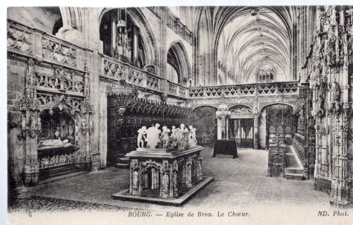 Carte Postale De Bourg En Bresse (Ain) Eglise De Brou, Le Ch¿Ur