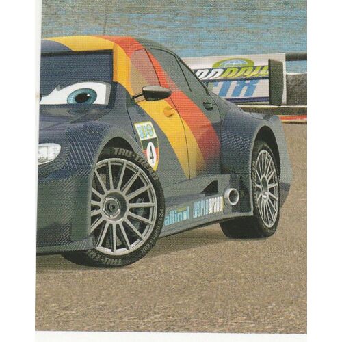 N°136 - Stickers Image Panini Cars Apprenti Pilote Disney Pixar