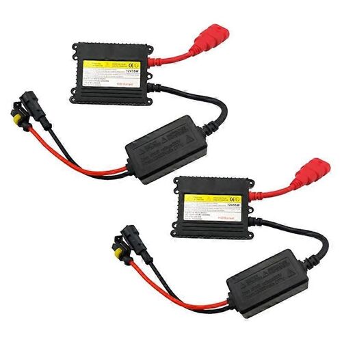 2pcs Dc12v 55w Hid Ballast Bloc Allumage Ballast Numérique Électronique 55w