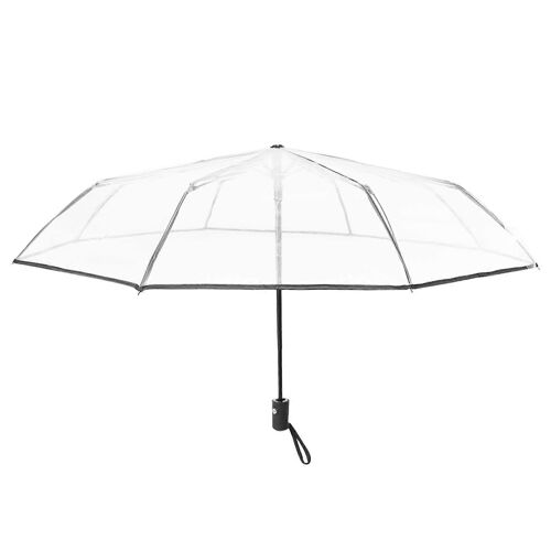 Parapluie Transparent Parapluie Automatique Femmes Hommes Pluie Auto Parapluie Pliant Style Coupe-Vent C