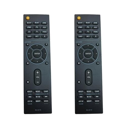2X Remplacer RC-911R Télécommande pour Récepteur Stéréo AV TX-NR578 TX-DS787 TX-NR777 TX-NR686 HT-S78