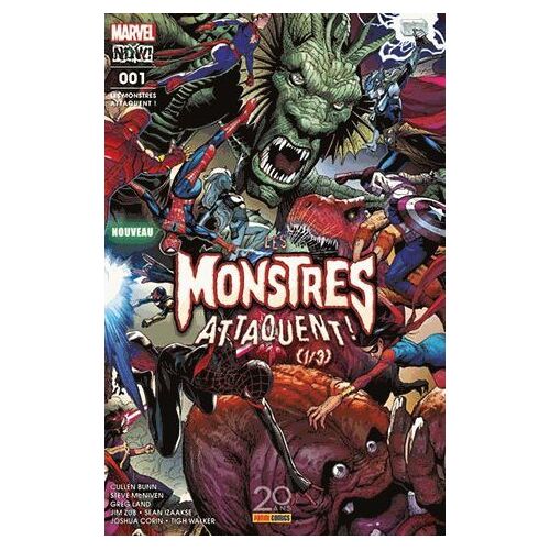 Les Super-Héros Marvel - The Avengers - Spider-Man & Deadpool - Les Super-Héros Marvel : Les Monstres Attaquent ! N° 001 / N° 1 ( Octobre 2017 )