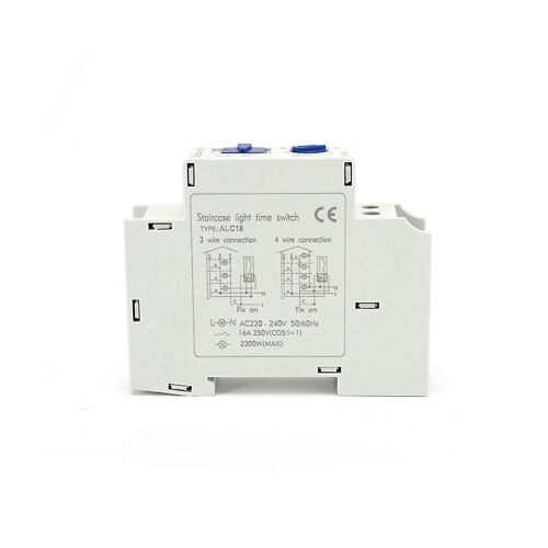Alc18 20- Interrupteur de temporisation de couloir d'intervalle Interrupteur de contrôle de temps 220v
