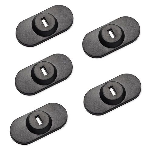 5pcs Lock Hole Laptop Lock Hole Laptop Tablets Anti-theft Lock Hole pour ordinateur portable pour la sécurité des tablettes