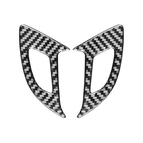 Panneau D'interrupteur De Porte De Voiture Couverture De Garniture Autocollant En Fibre De Carbone Pour 2017 2018 2019 2020 2021 2022 Accessoires