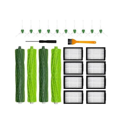 pour la série E I J E5 E6 I7 I6 I1 I2 I3 I3 + I4 I8 J7 Filtre à brosse latérale en caoutchouc