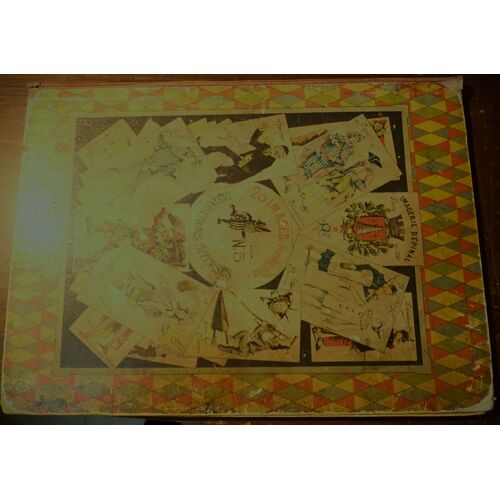 Imagerie D'epinal Album N° 5 20 Images Papier Fort Dispositions Diverses