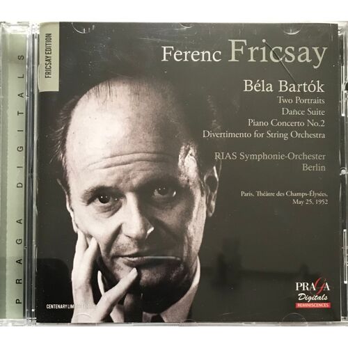 Ferenc Fricsay -Béla Bartók 1881-1945 - Paris, May 25, 1952