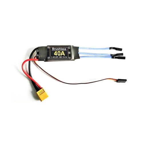 40a Brushless Esc Xt60 Plug Durable Rc Jouets Composants Accessoires Contrôleur De Vitesse Moteur Fpv Quadc