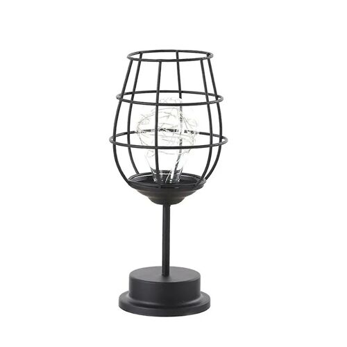 Lampe De Table Led Lampe De Lecture Veilleuse Chambre Lampe De Chevet Éclairage De Bureau Salon Rétro Fer Décoration De La Maison,A