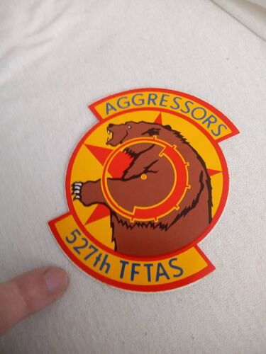 Auto Collant 527 Tftas Agressors Squadron Us Air Force