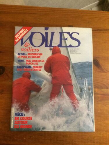 Revue Magazine De Collection Voiles Et Voiliers Numero 181 Mars 1986