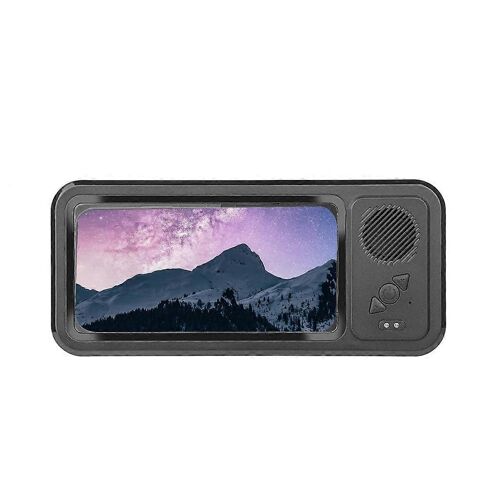 Support de téléphone de douche avec haut-parleur Bluetooth sans fil,Support de support de téléphone de douche étanche