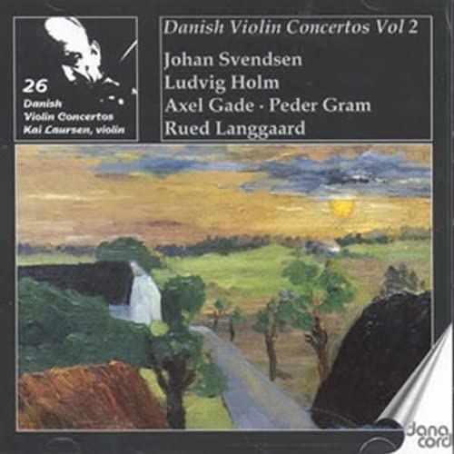 Danish Violin Concertos V2 - Kai Laursen (2cd)