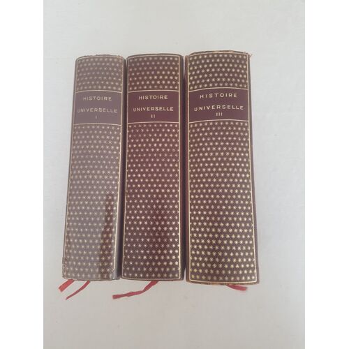Histoire Universelle La Pleiade Tomes 1 , 2 Et 3