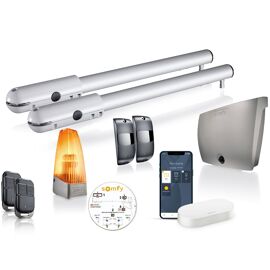 Motorisation portail battant SGS Essential Connect - Pilotable à distance avec smartphone et assistants vocaux