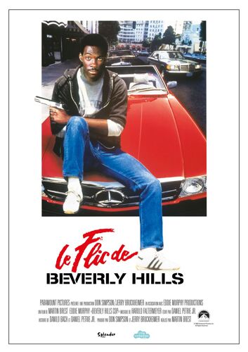 Affiche Officiel Cinema Du Film Le Flic De Beverly Hills Pf