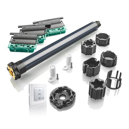 SOMFY 2401529 - Kit de remplacement avec moteur Oximo io pour moteur volet roulant - Radio io - 6Nm - Fenêtre