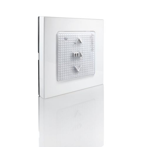 Commande murale sans fil Smoove Origin RTS Pure pour volets et stores - Technologie RTS - Pour commander 1 moteur ou 1 groupe de moteurs radio RTS