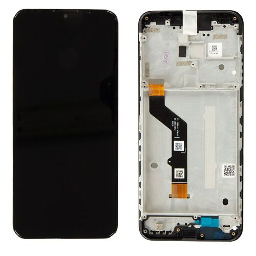 Ecran Complet Origine Motorola Moto-G9 Play Coloris Noir Avec Chassis