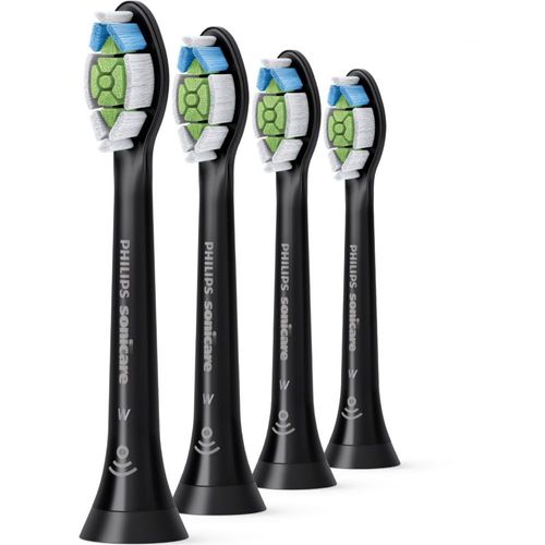 Tête de brosse à dents Philips Sonicare HX6064/11 - Pack de 4 brossettes dentaires - Noir