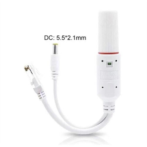 Étanche 10/100Mbps Rj45 Port PoE Répartiteur IEEE802.3 Af Ethernet POE Adaptateur DC 12V Séparateur Entrée DC 24V Répartiteur