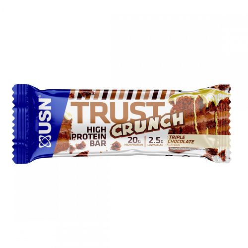 Lot De 12 Trust Crunch Triple Chocolat 60g