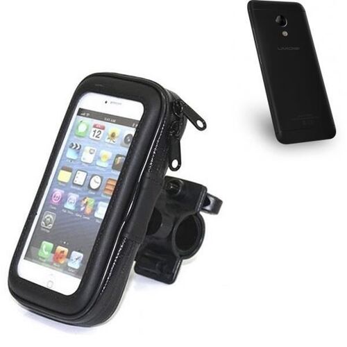 Pour UMIDIGI C2 Bike Mount Support Guidon Vélo Moto Quad Scooter etc Étanche Étui Housse Titulaire pour UMIDIGI C2 Hydrofuge -