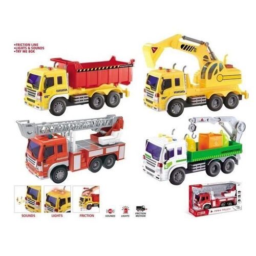 Véhicule A Friction Truck 30 Cm Homerokk-Homerokk