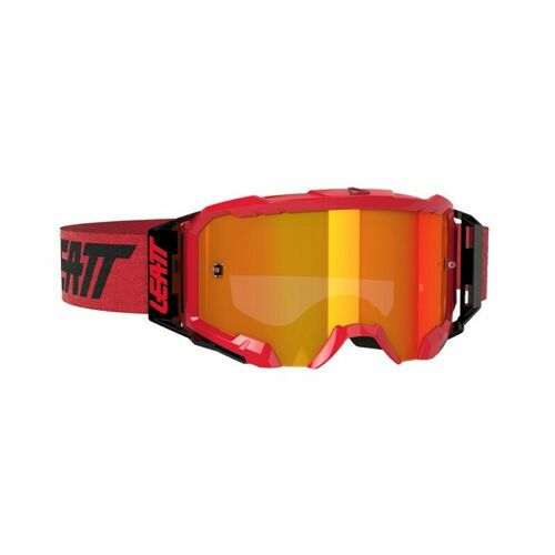 Masque Moto Cross Leatt Velocity 5.5 Iriz - Rouge / Jaune / Noir