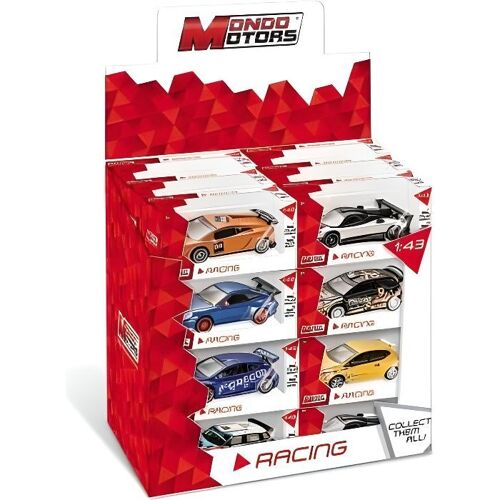Voiture Miniature 1/43e City Collection HOMEROKK - Puissance 4 - Bébé - Rouge