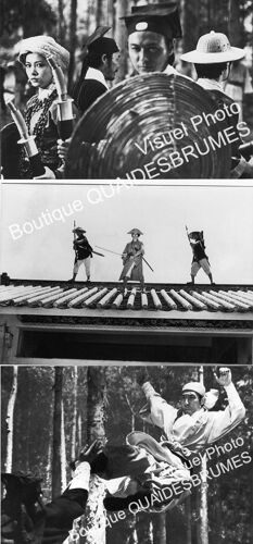 A Touch Of Zen (Xia Nu): Jeu De 3 Photos Argentiques D'exploitation Cinématographique - Format 12,5x17,5 Cm - De King Hu Avec Ying Bai, Billy Chan, Ping-Yu Chang, Roy Chiao - 1969