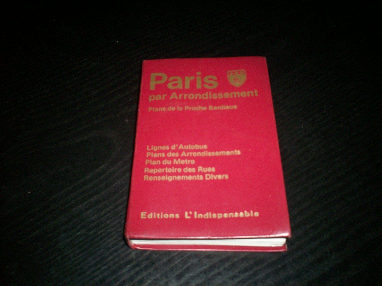 Plan De Paris L Indispensable pas cher - Meilleures offres sur le