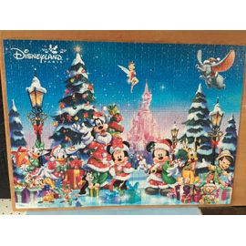 puzzle géant XXL - disneyland paris - mickey et ses amis - noël