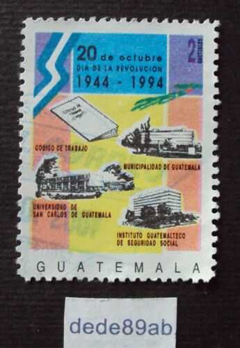 Guatemala.. Cinquantenaire De La Révolution (1944-1994) Oblitéré Used Stamp.
