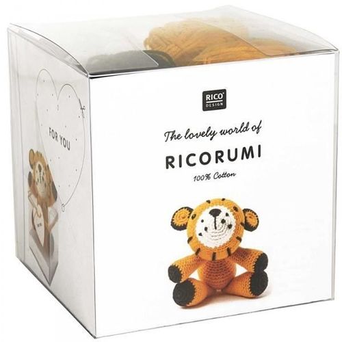 Kit Crochet Ricorumi, Le Tigre - Rico Design