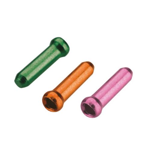 Embouts Jagwire Universal Cable Tips-Cash / Tango / Pink 30pcs Each