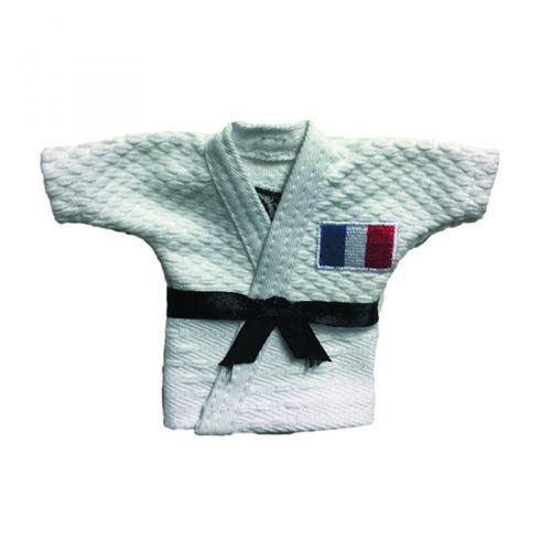 Lot De 10 Mini Kimono Mizuno - Blanc / Bleu