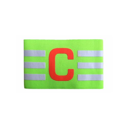 Brassard De Capitaine Élastique Réglable Nylon Pour Football Soccer